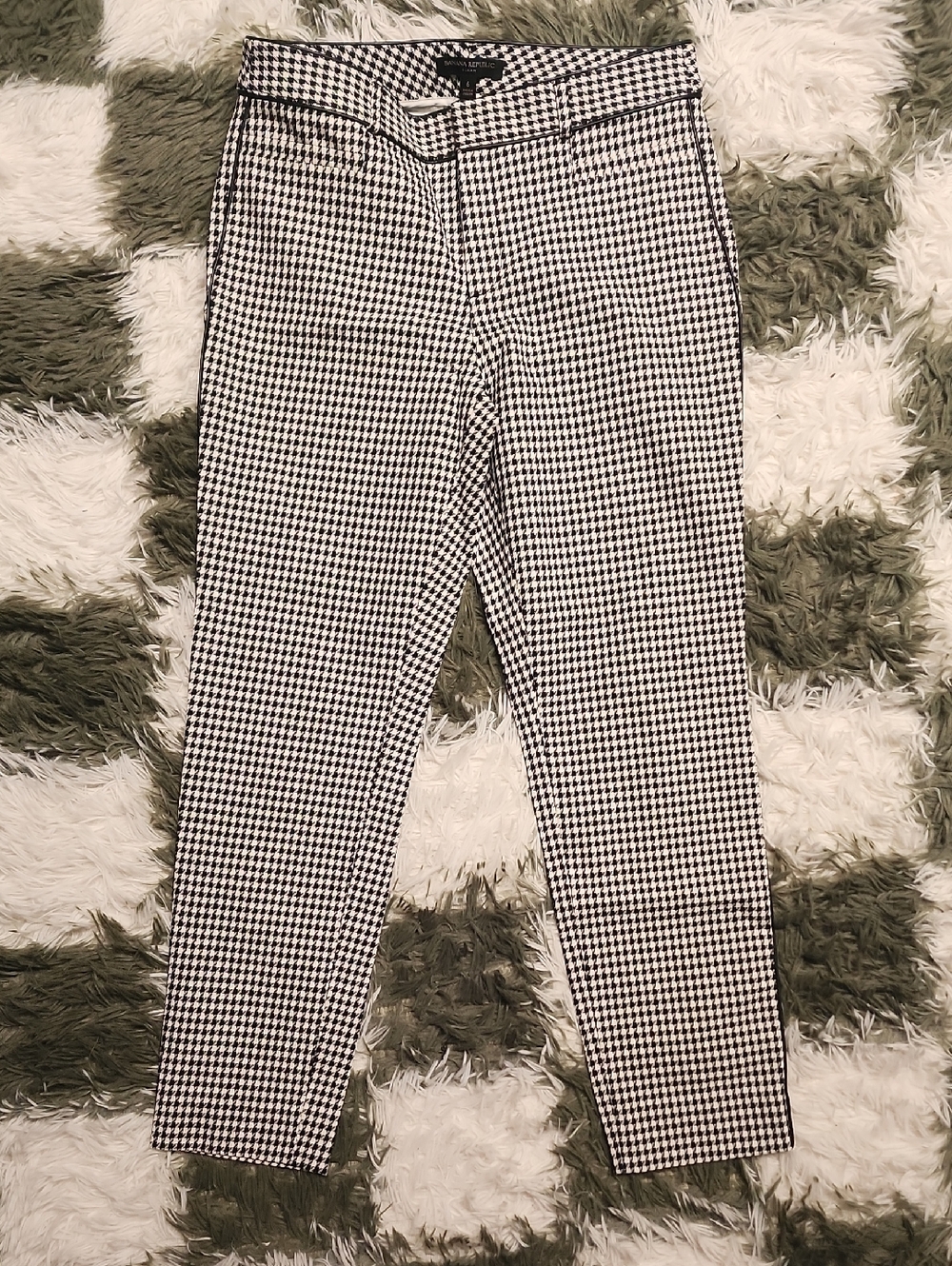 Banana Republic Sloan Houndstooth Pant